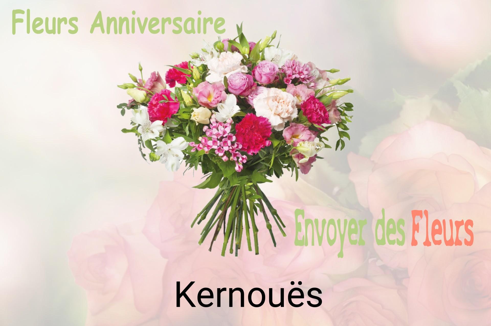 Bouquet de fleurs d’anniversaire livré à Kernouës