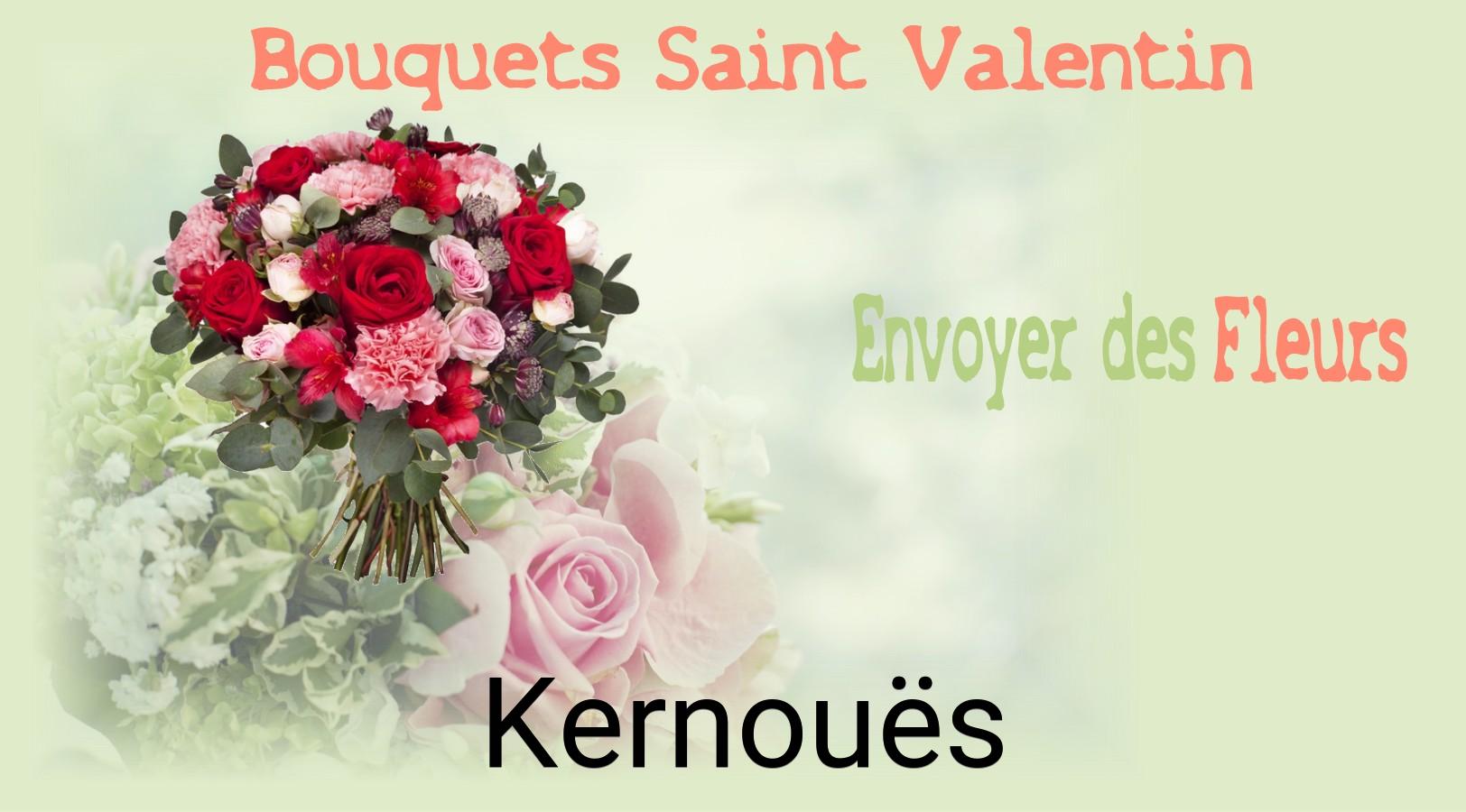 Roses de Saint-Valentin livrées à Kernouës